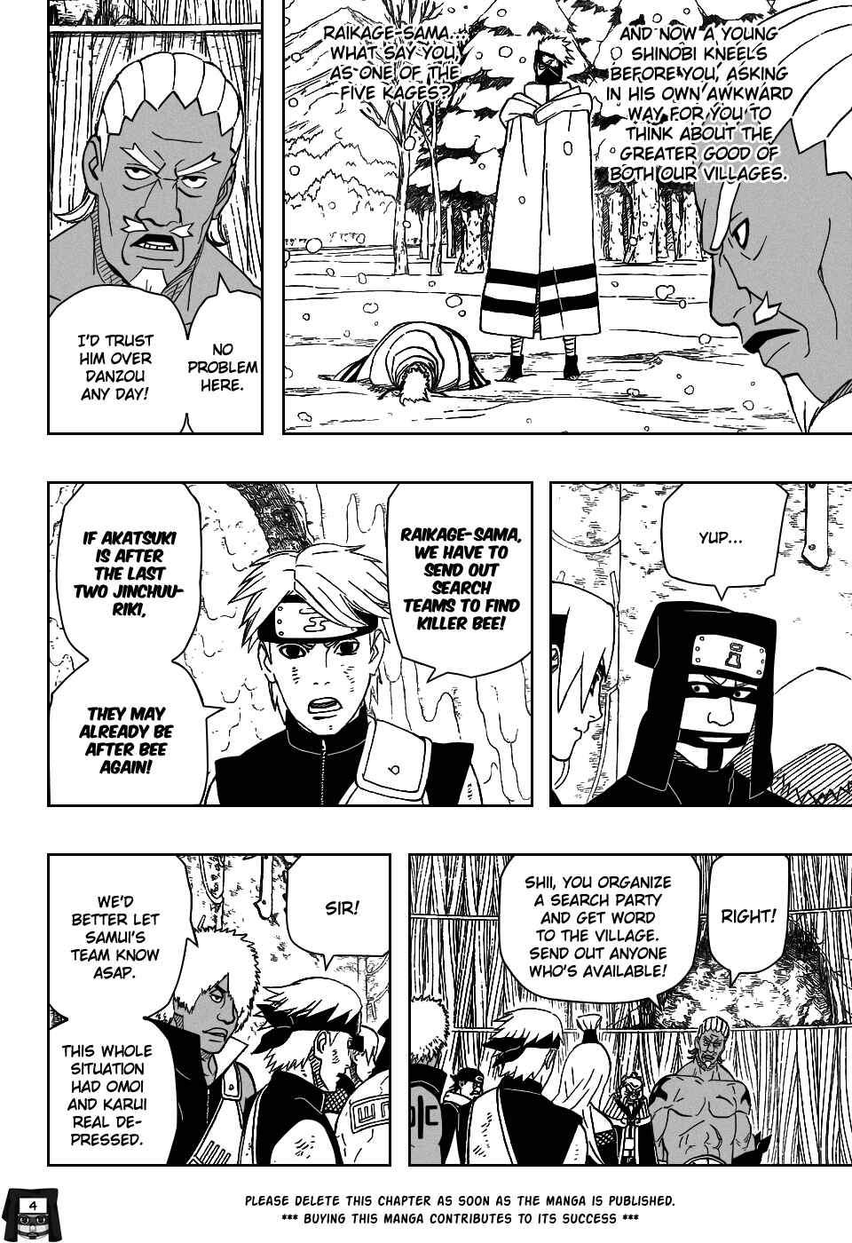 Naruto Chapter 468 page 4