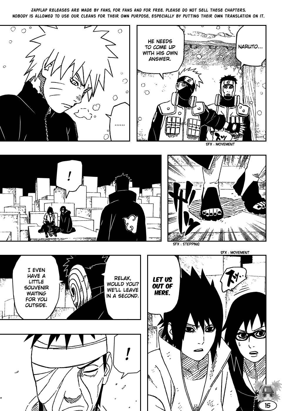 Naruto Chapter 475 page 15