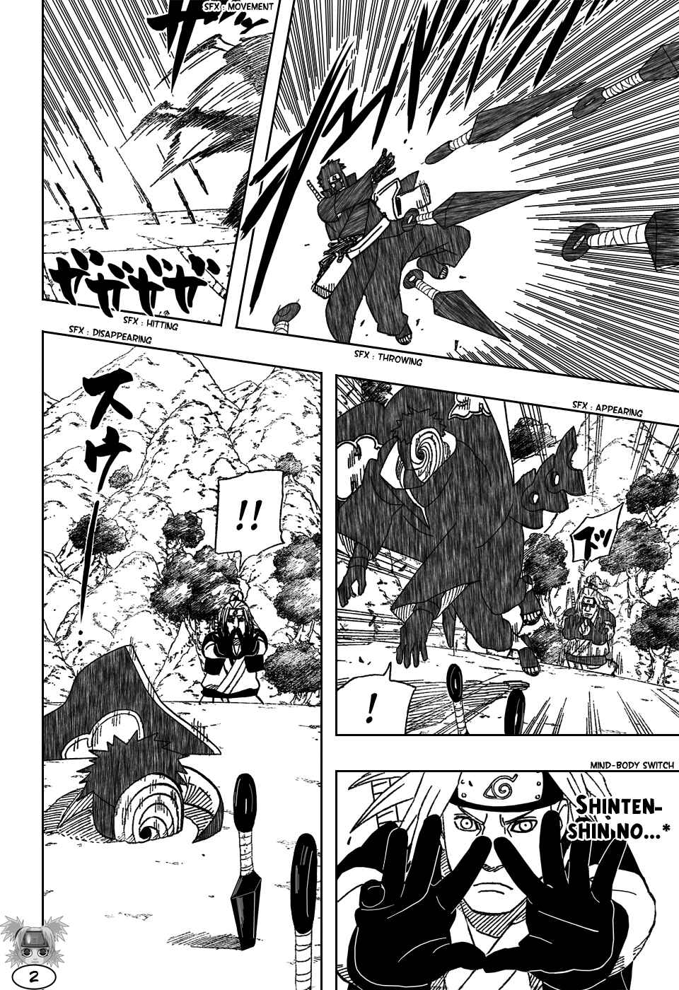 Naruto Chapter 475 page 2