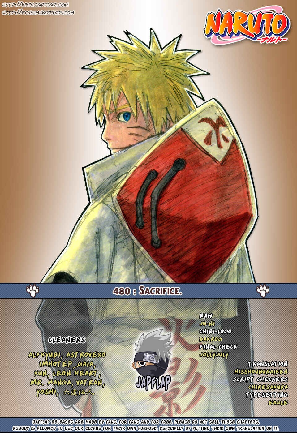 Naruto Chapter 480 page 0