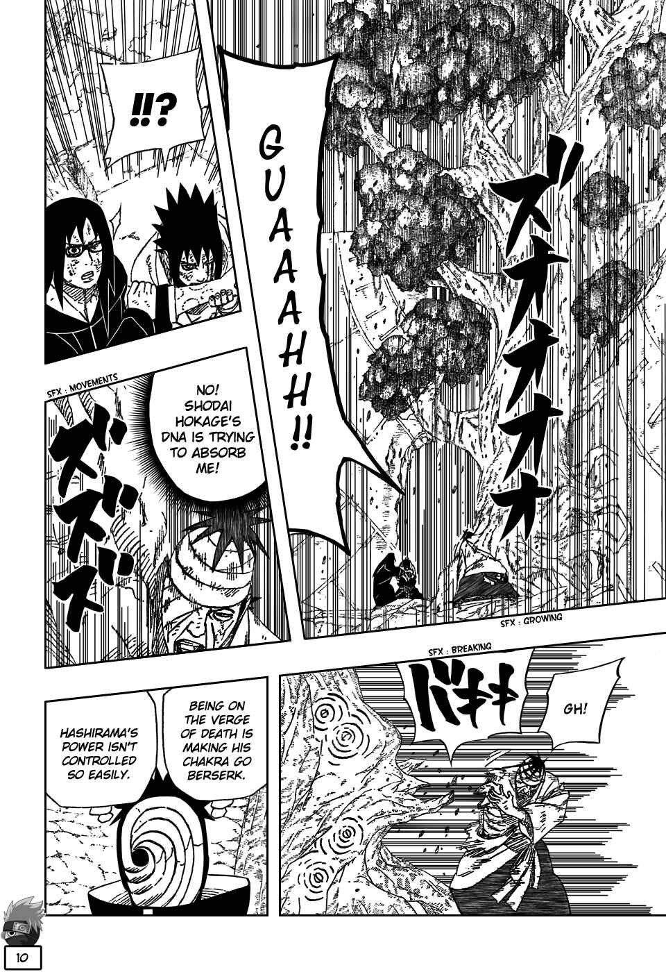 Naruto Chapter 480 page 10