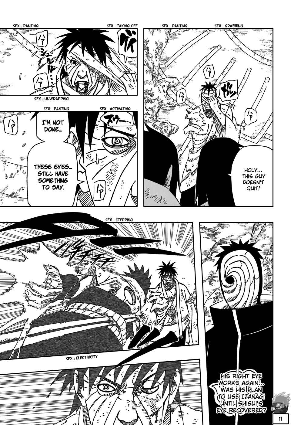 Naruto Chapter 480 page 11
