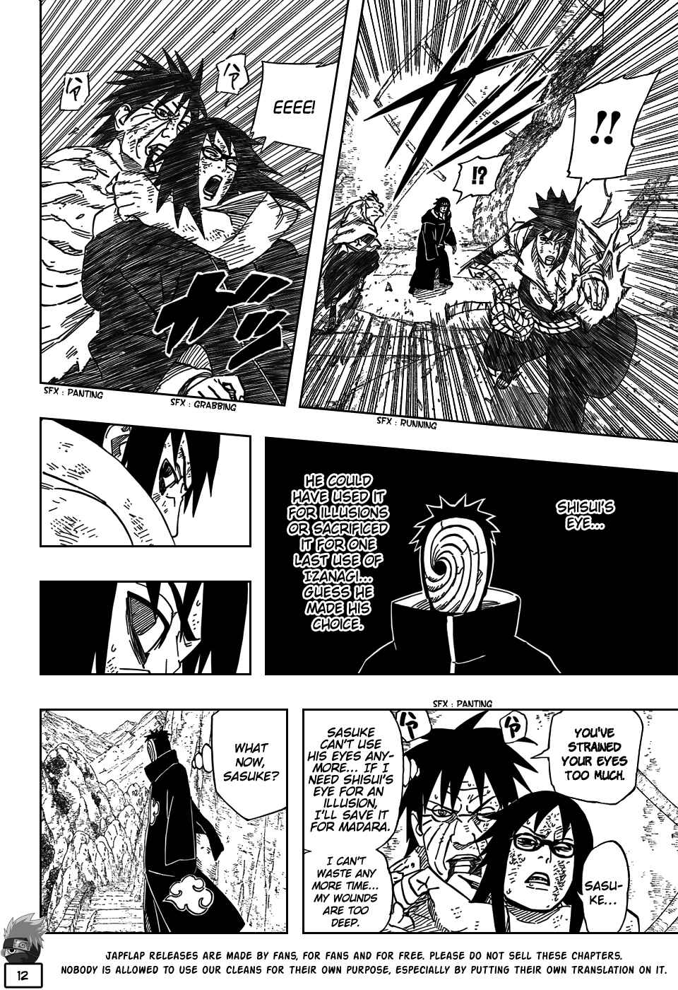 Naruto Chapter 480 page 12