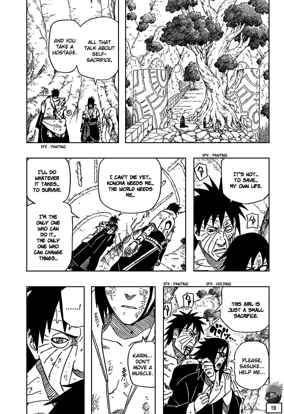 Naruto Chapter 480 page 13