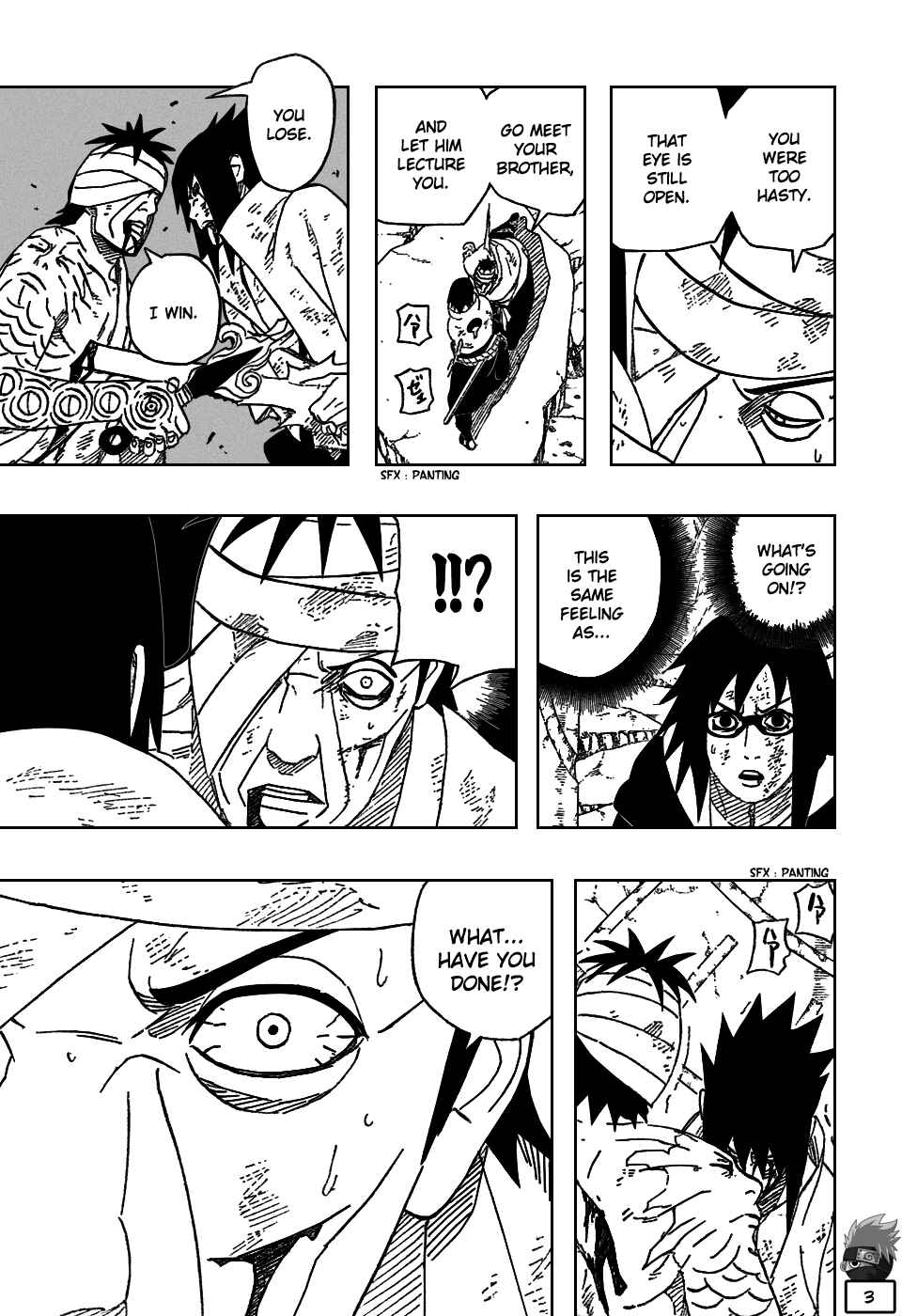 Naruto Chapter 480 page 3