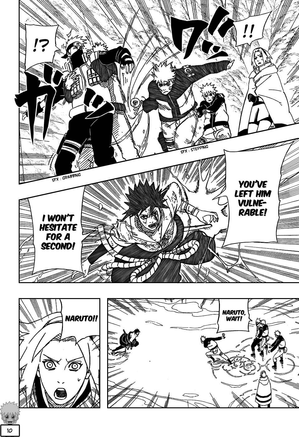 Naruto Chapter 485 page 10
