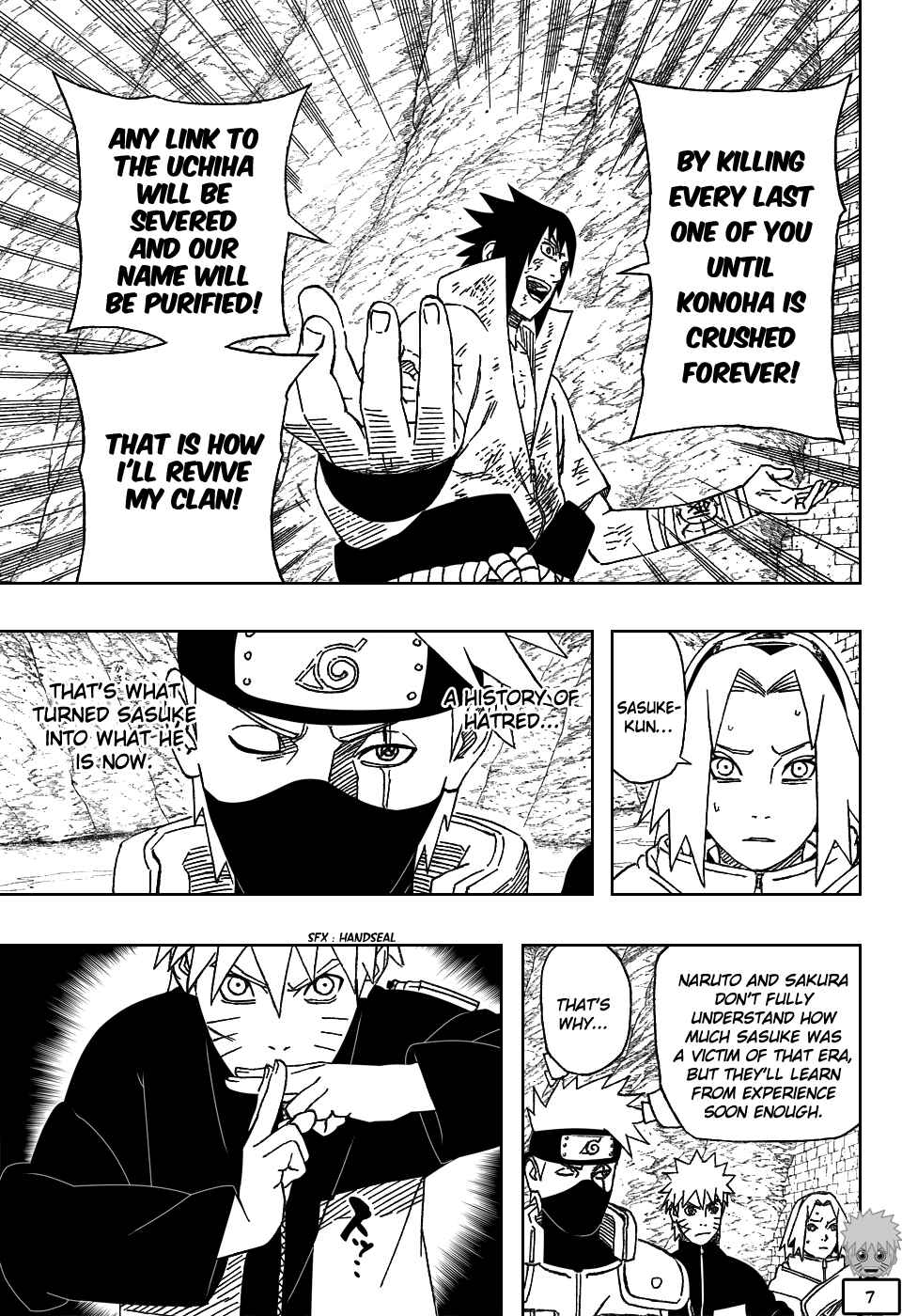 Naruto Chapter 485 page 7