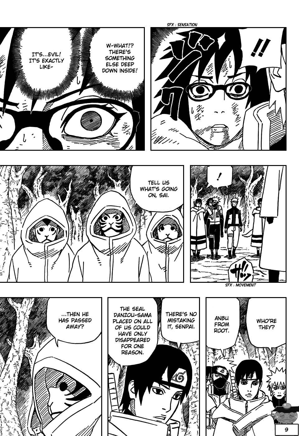 Naruto Chapter 488 page 9