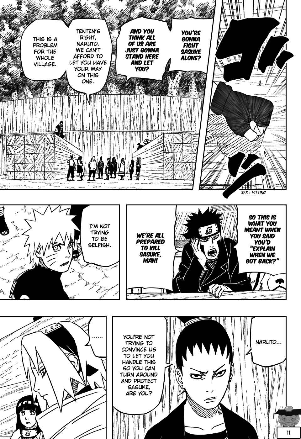 Naruto Chapter 488 page 11