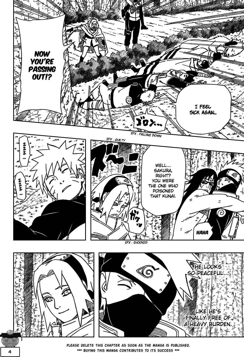 Naruto Chapter 488 page 4