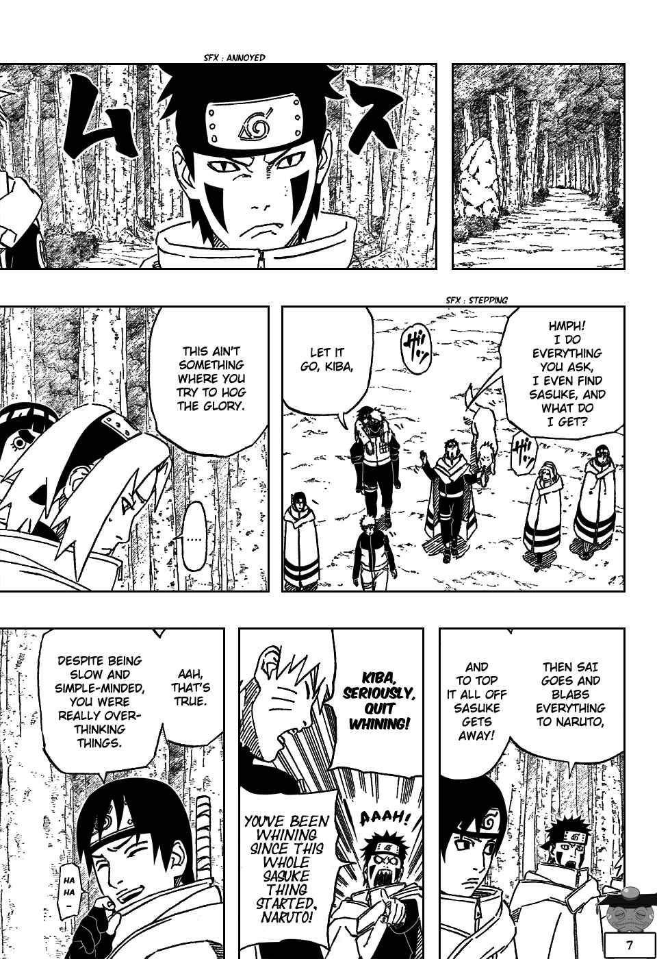 Naruto Chapter 488 page 7