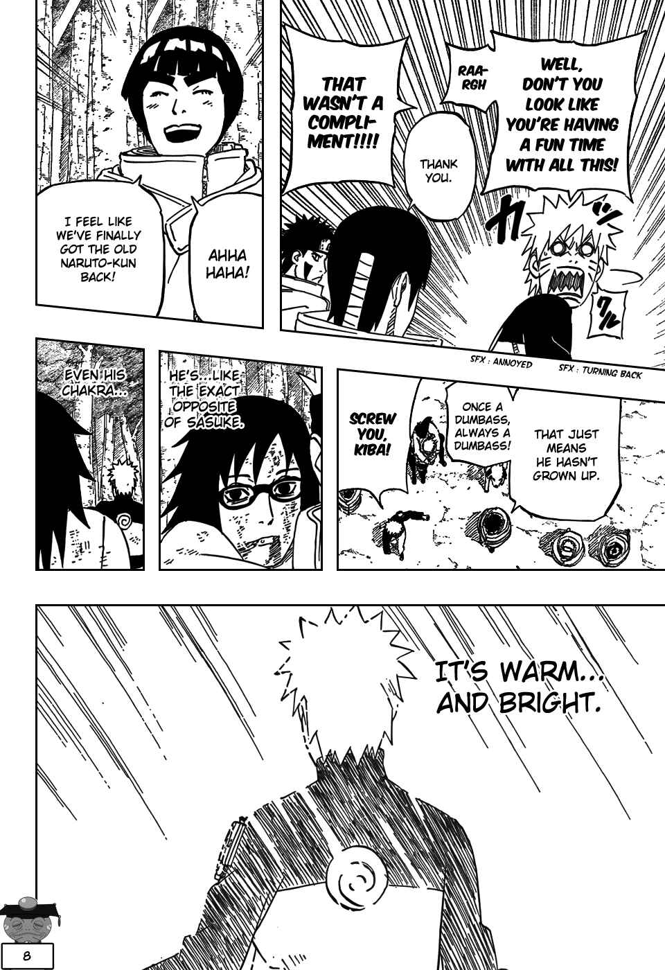 Naruto Chapter 488 page 8