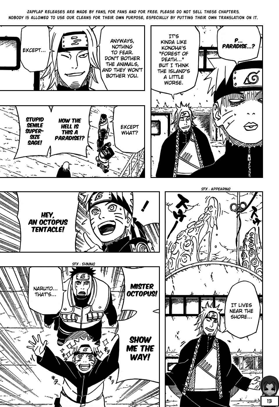 Naruto Chapter 491 page 12