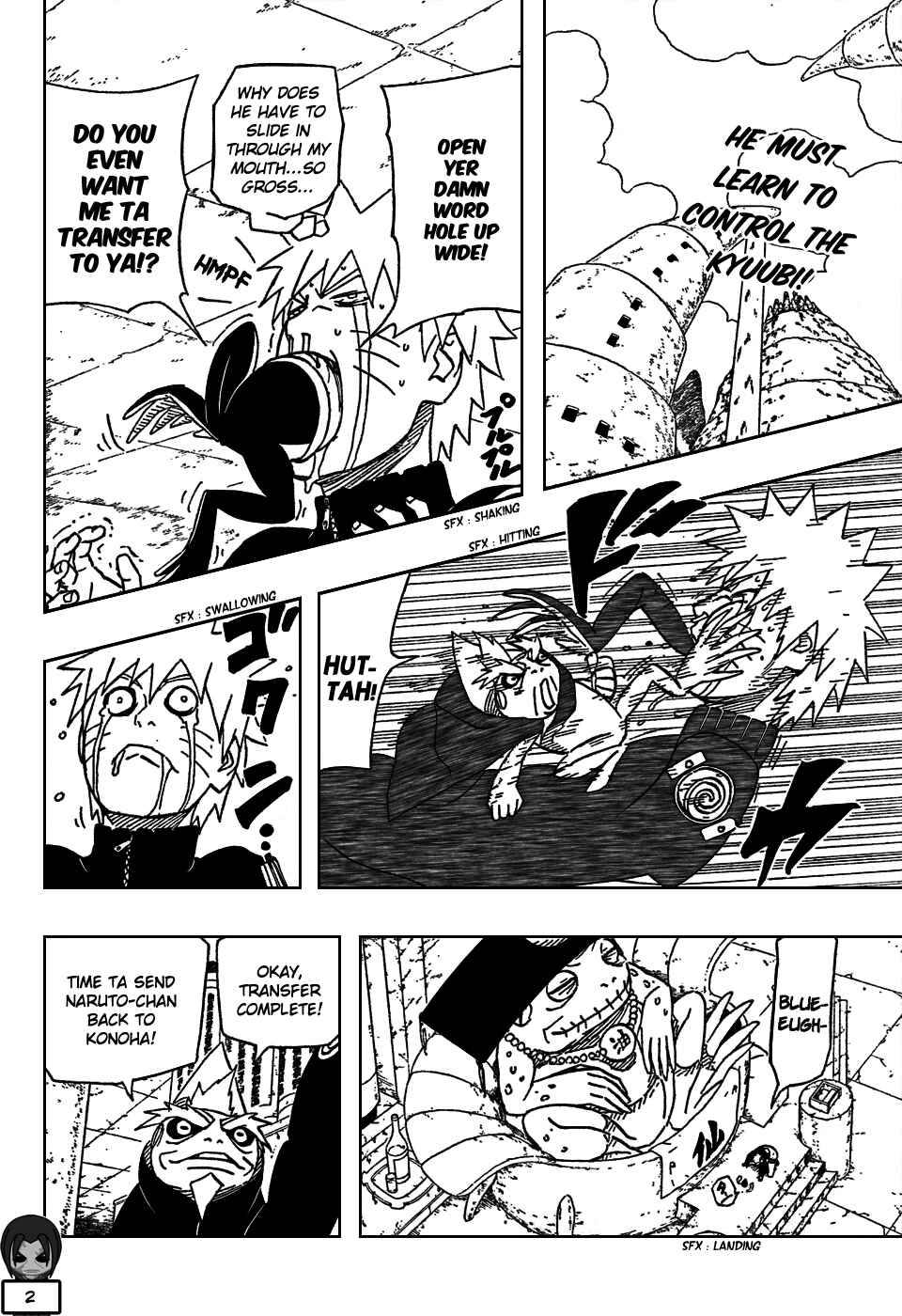 Naruto Chapter 491 page 2
