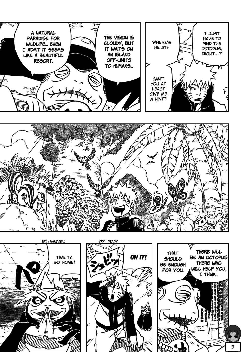 Naruto Chapter 491 page 3
