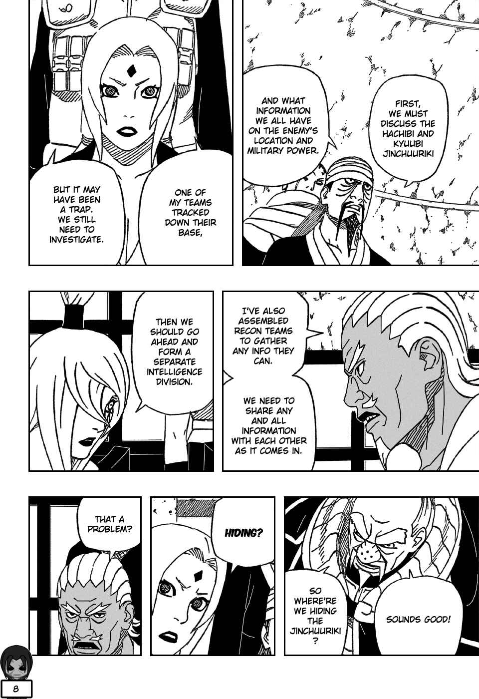 Naruto Chapter 491 page 7