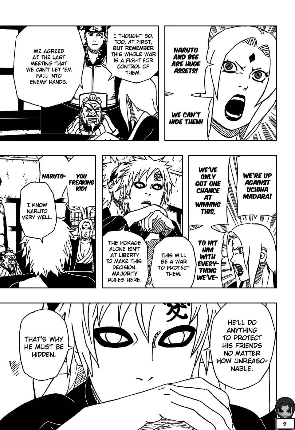 Naruto Chapter 491 page 8