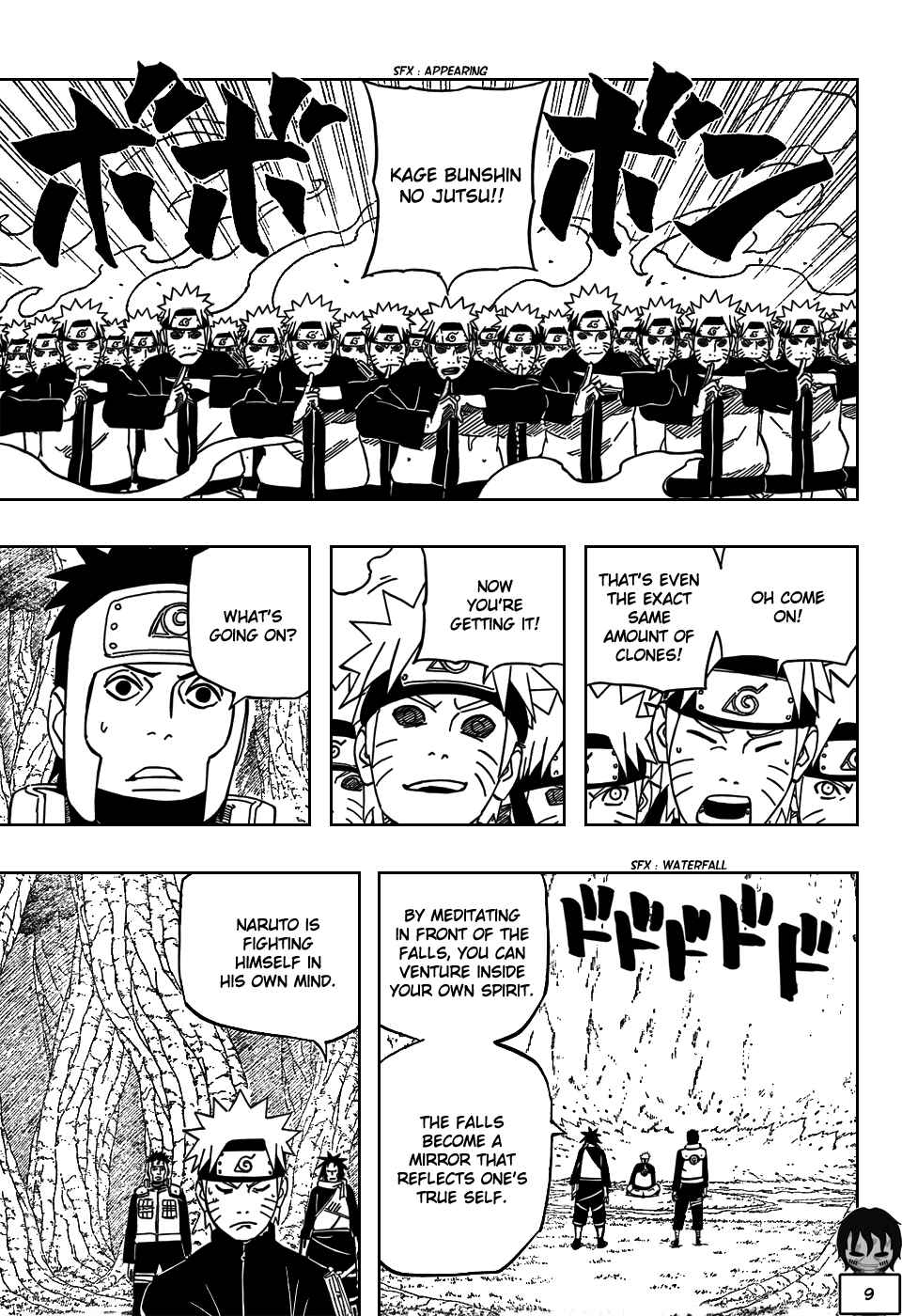 Naruto Chapter 493 page 9