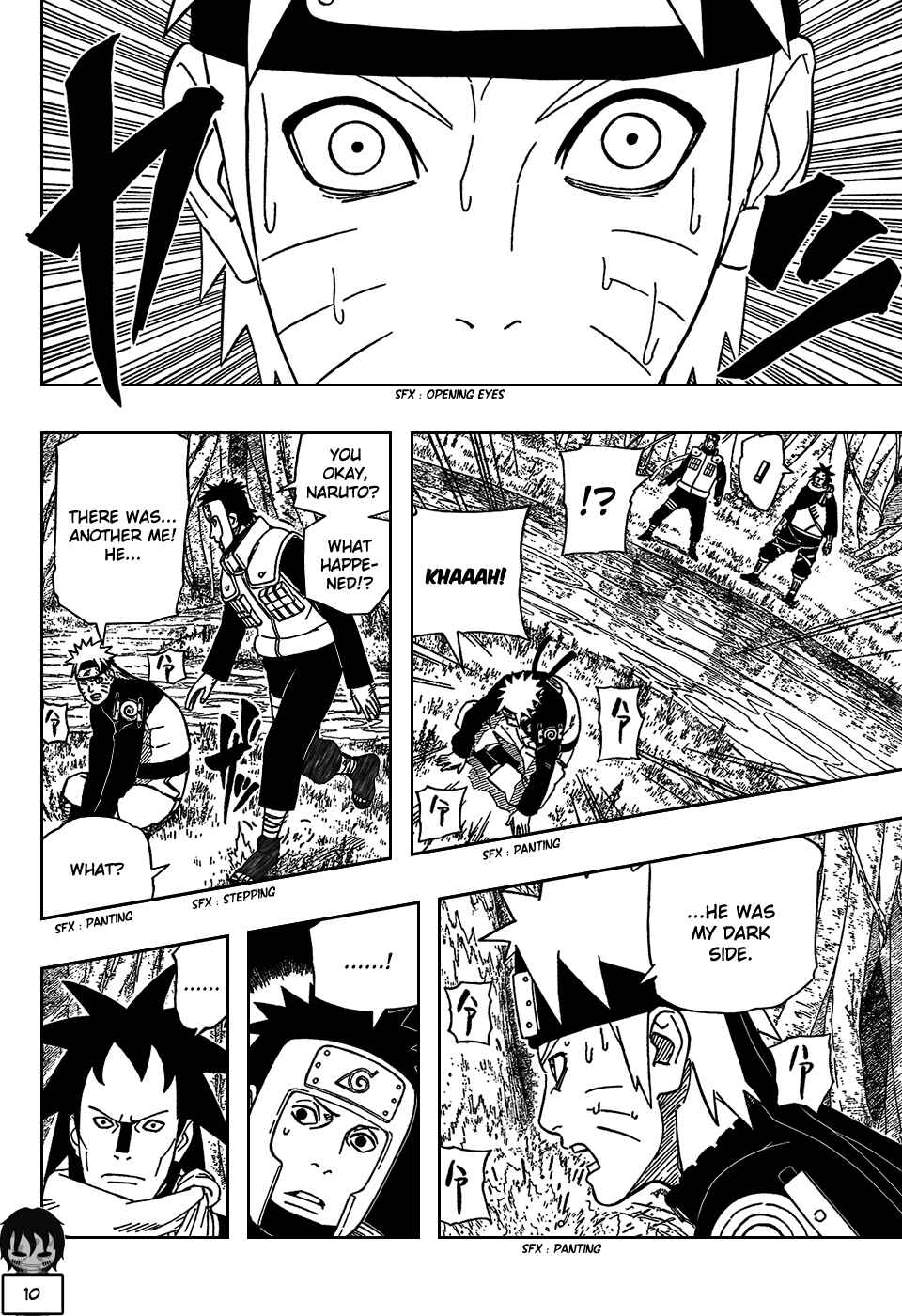 Naruto Chapter 493 page 10