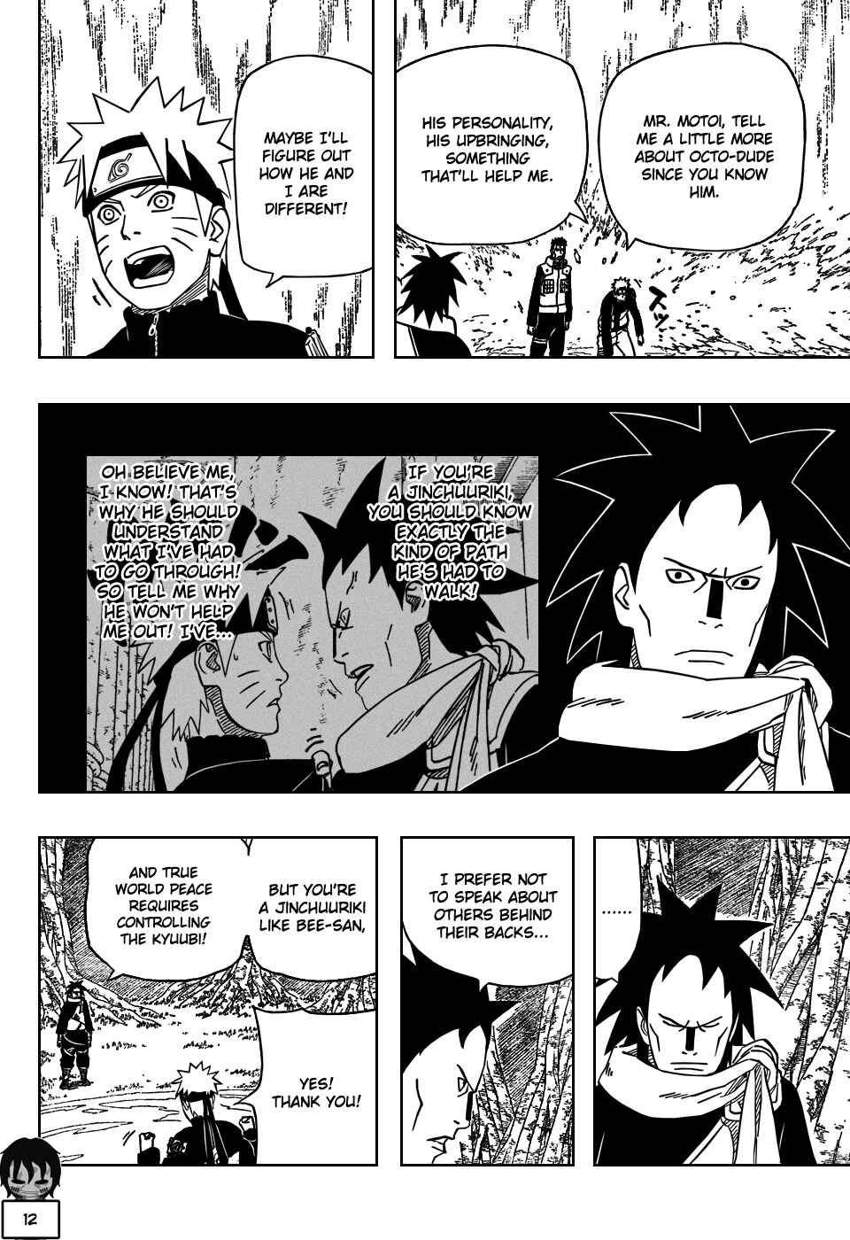 Naruto Chapter 493 page 12