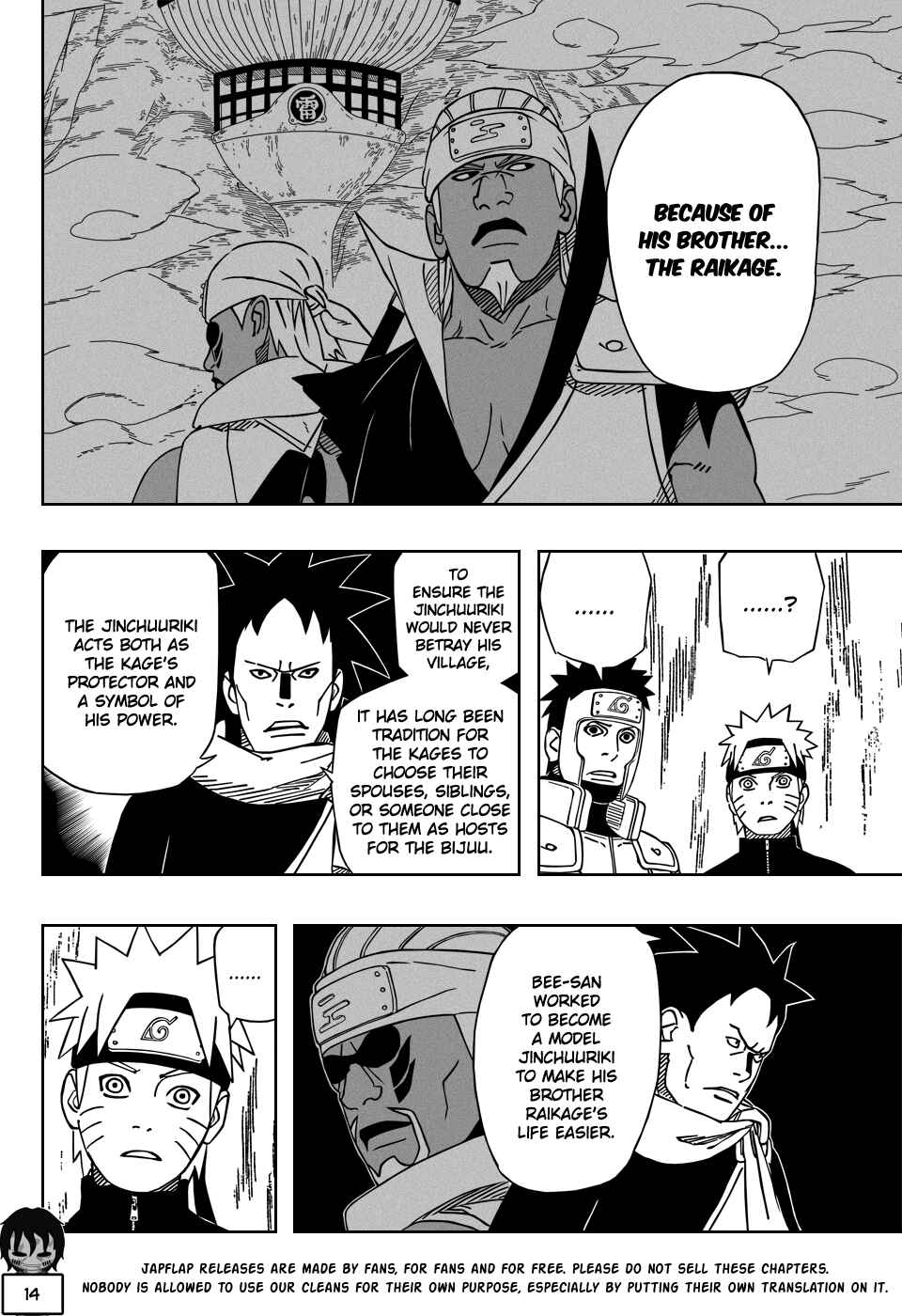 Naruto Chapter 493 page 14