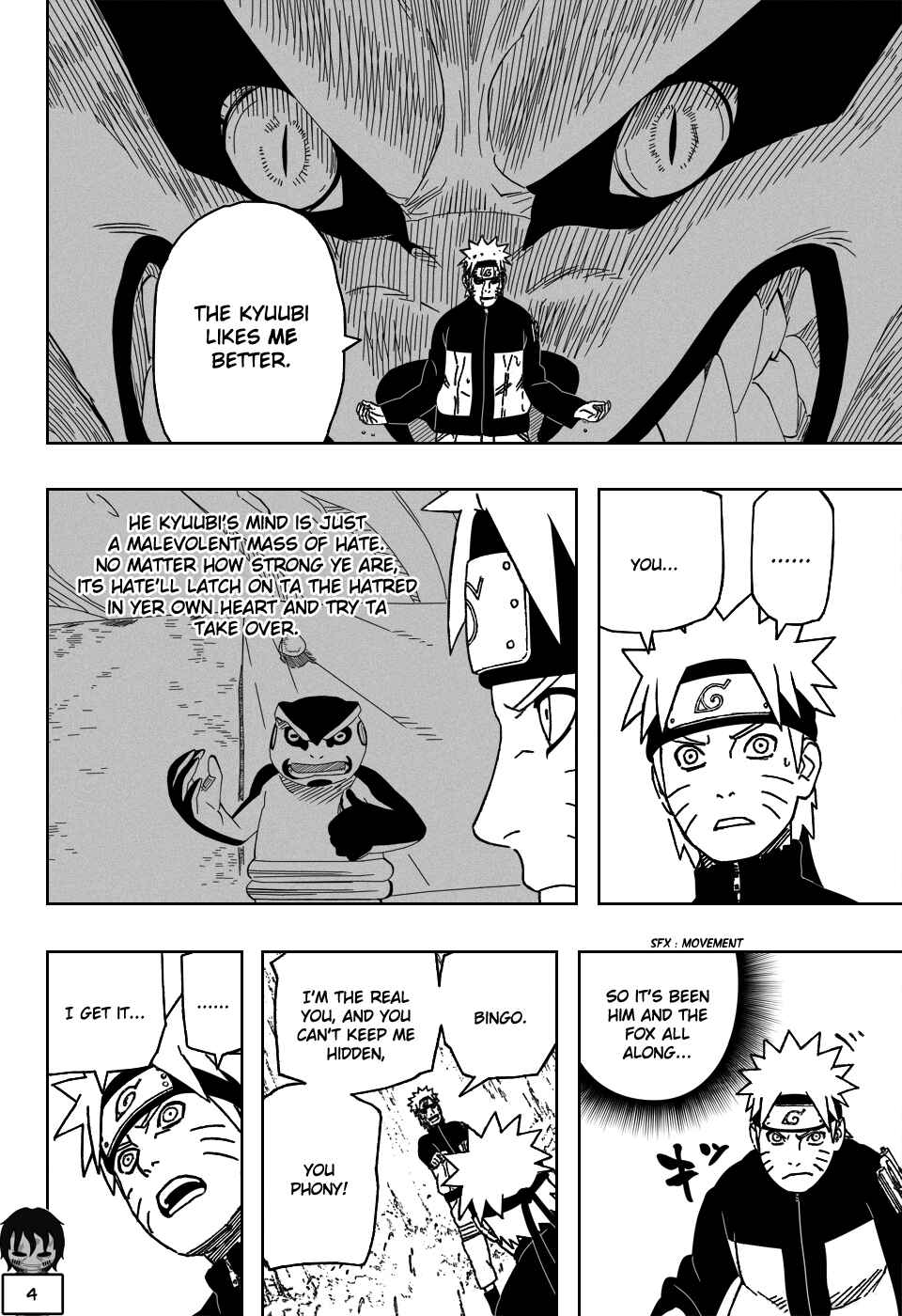 Naruto Chapter 493 page 4