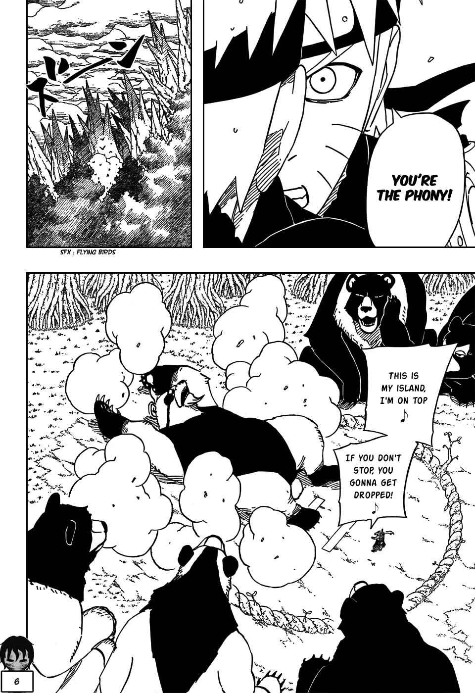 Naruto Chapter 493 page 6