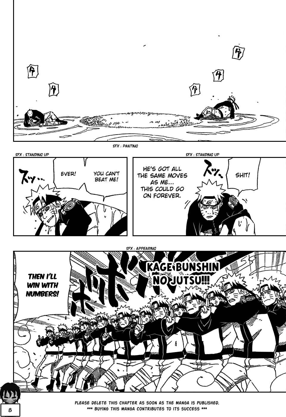 Naruto Chapter 493 page 8