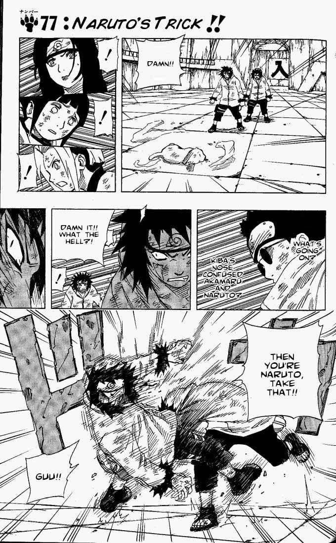 Naruto Chapter 77 page 0