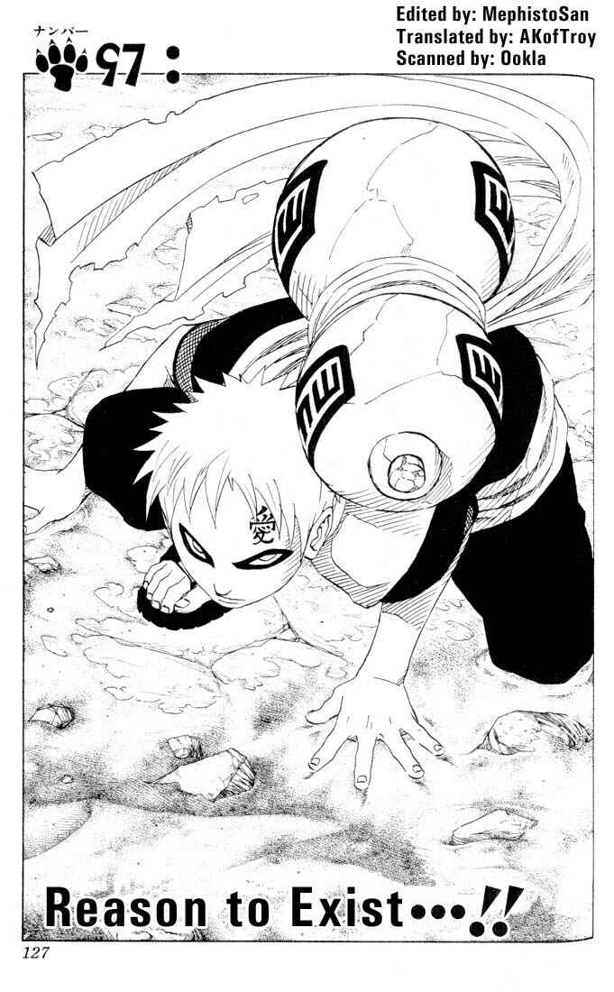 Naruto Chapter 97 page 1