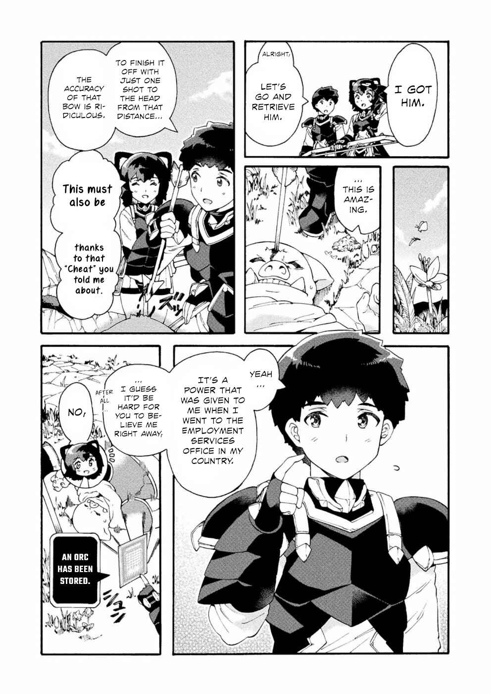 NEET dakedo Hello Work ni Ittara Isekai ni Tsuretekareta Chapter 17 page 9