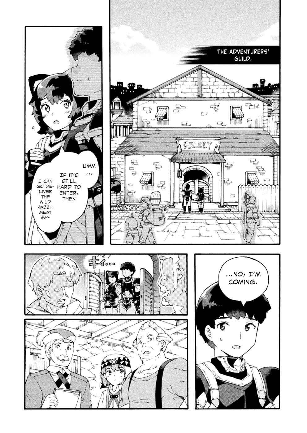 NEET dakedo Hello Work ni Ittara Isekai ni Tsuretekareta Chapter 17 page 12