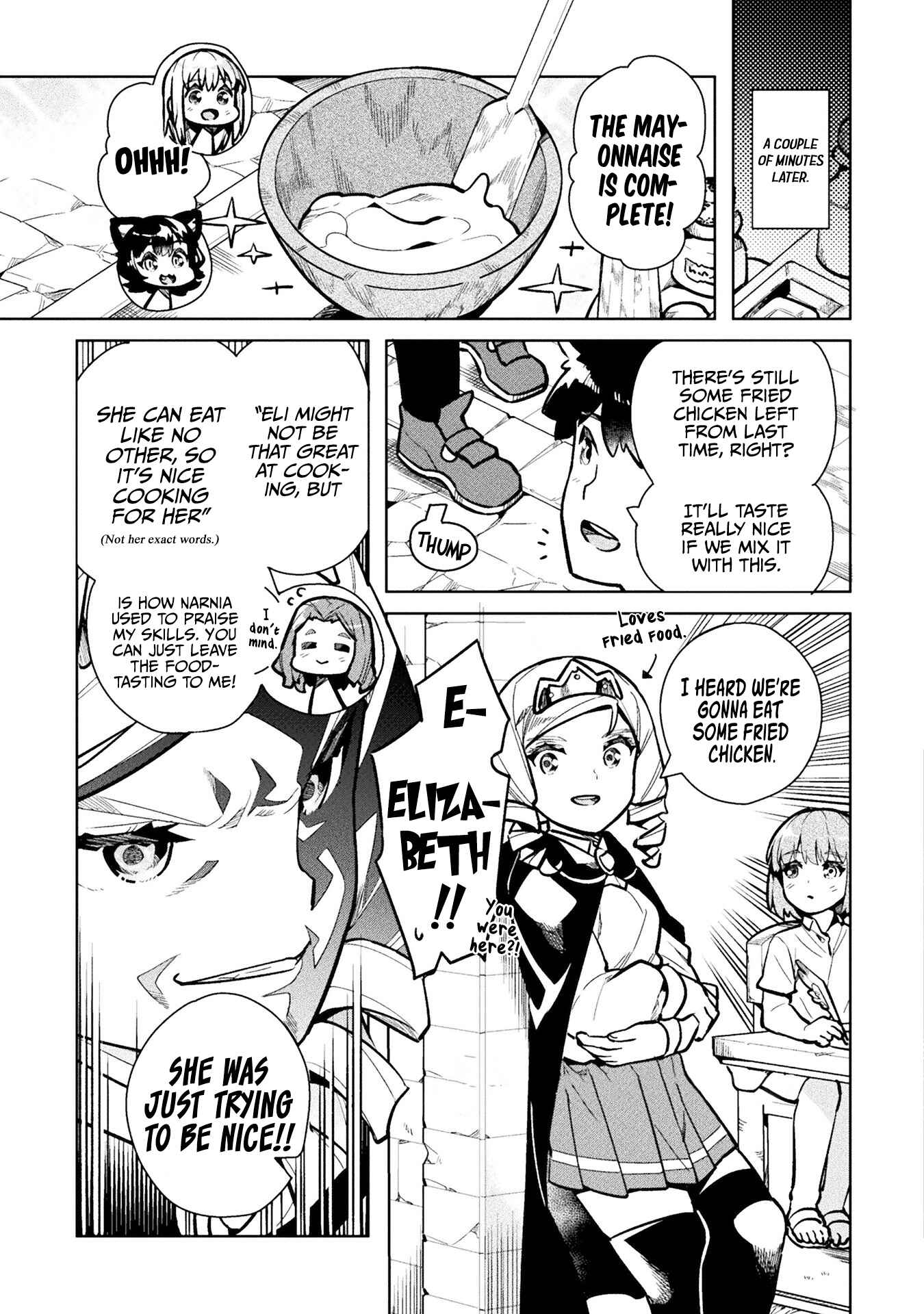 NEET dakedo Hello Work ni Ittara Isekai ni Tsuretekareta Chapter 34.5 page 3