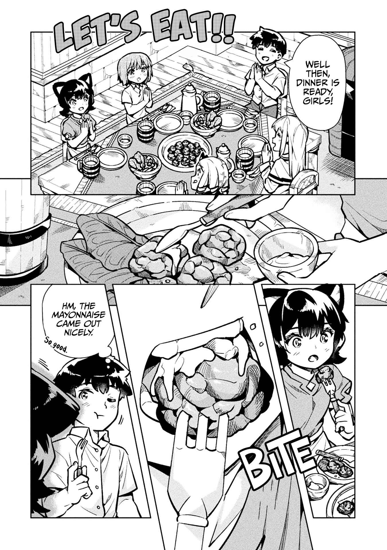 NEET dakedo Hello Work ni Ittara Isekai ni Tsuretekareta Chapter 34.5 page 4
