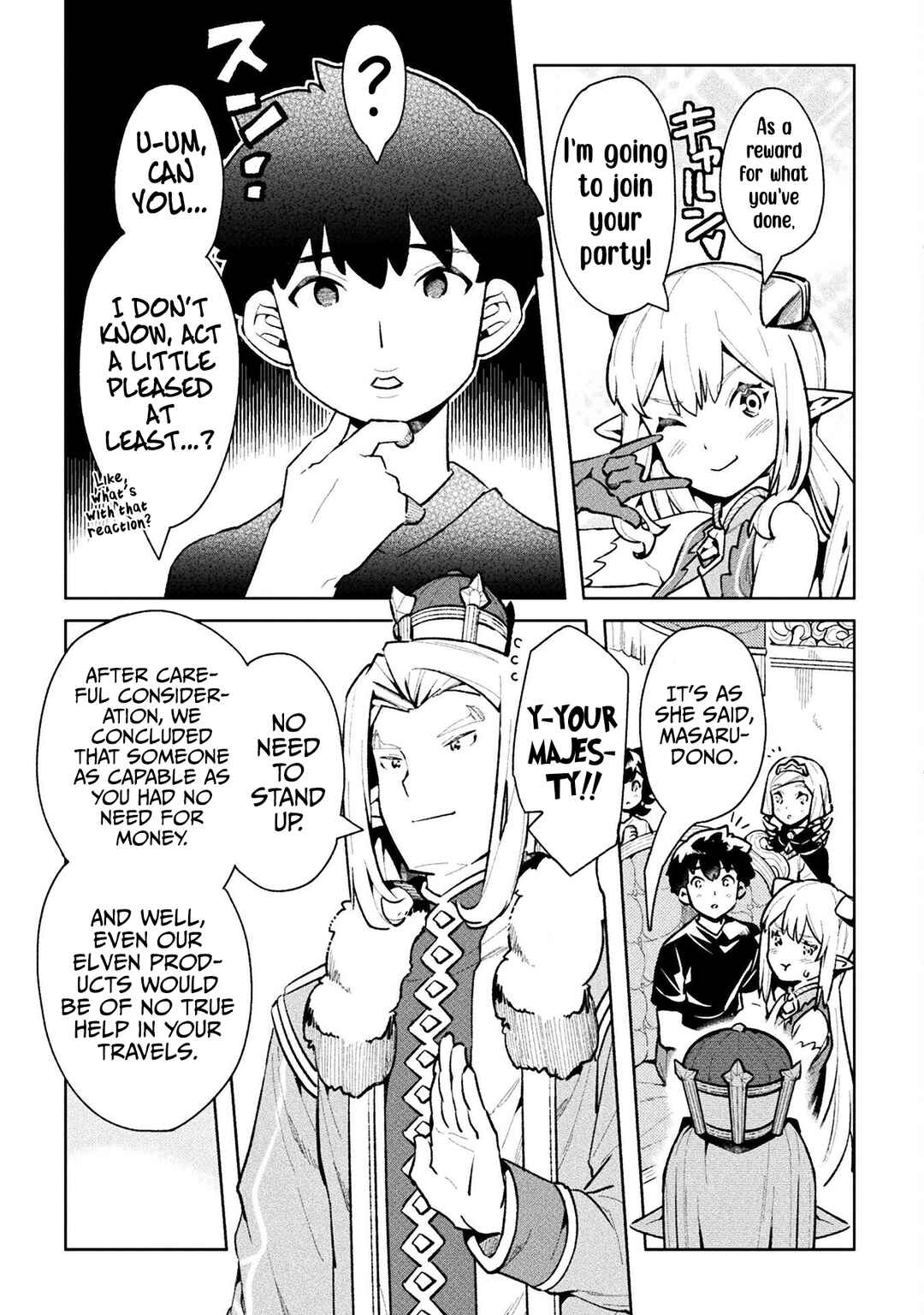 NEET dakedo Hello Work ni Ittara Isekai ni Tsuretekareta Chapter 47 page 3