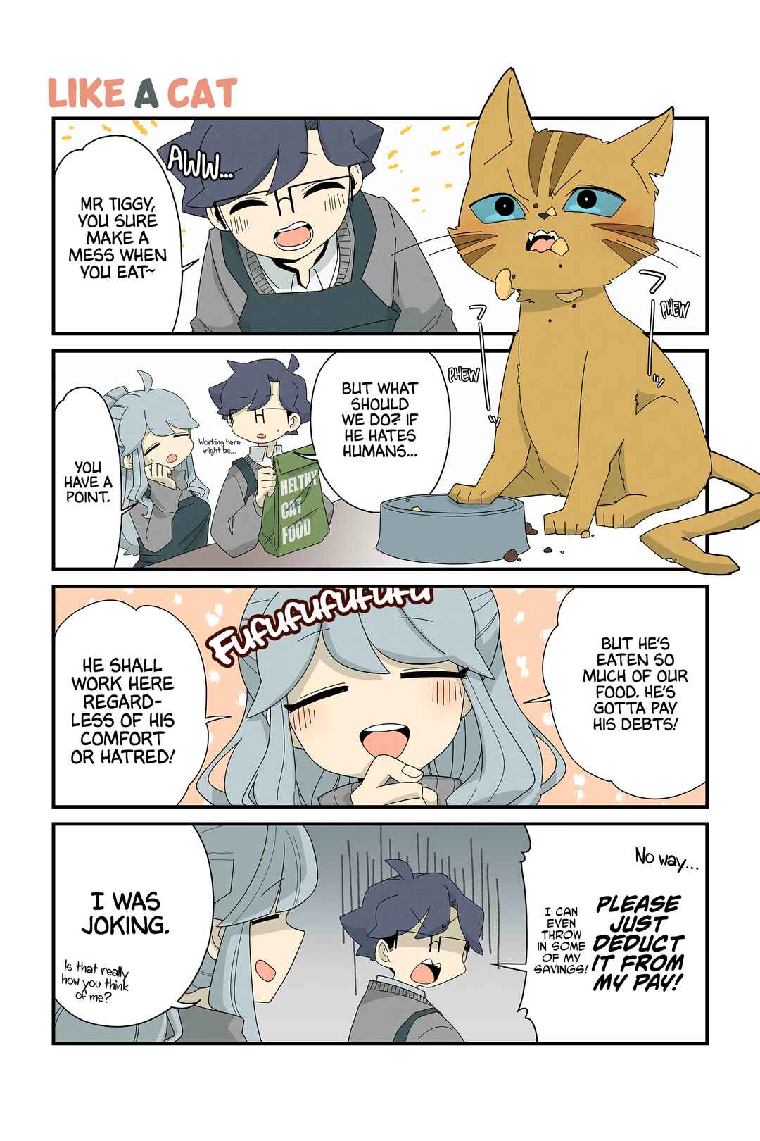 Neko no Te datte Yaku ni Tatsu Chapter 93 page 0