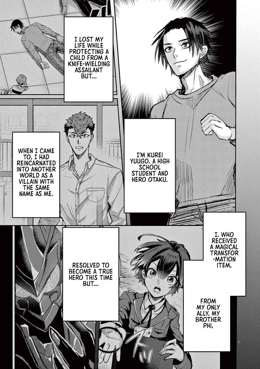 Nichiasa Suki no Otaku ga Akuyaku Seito ni Tenseishita Kekka, Hametsu Flag ga Houkaishiteiku Ken ni Tsuite Chapter 2 page 1