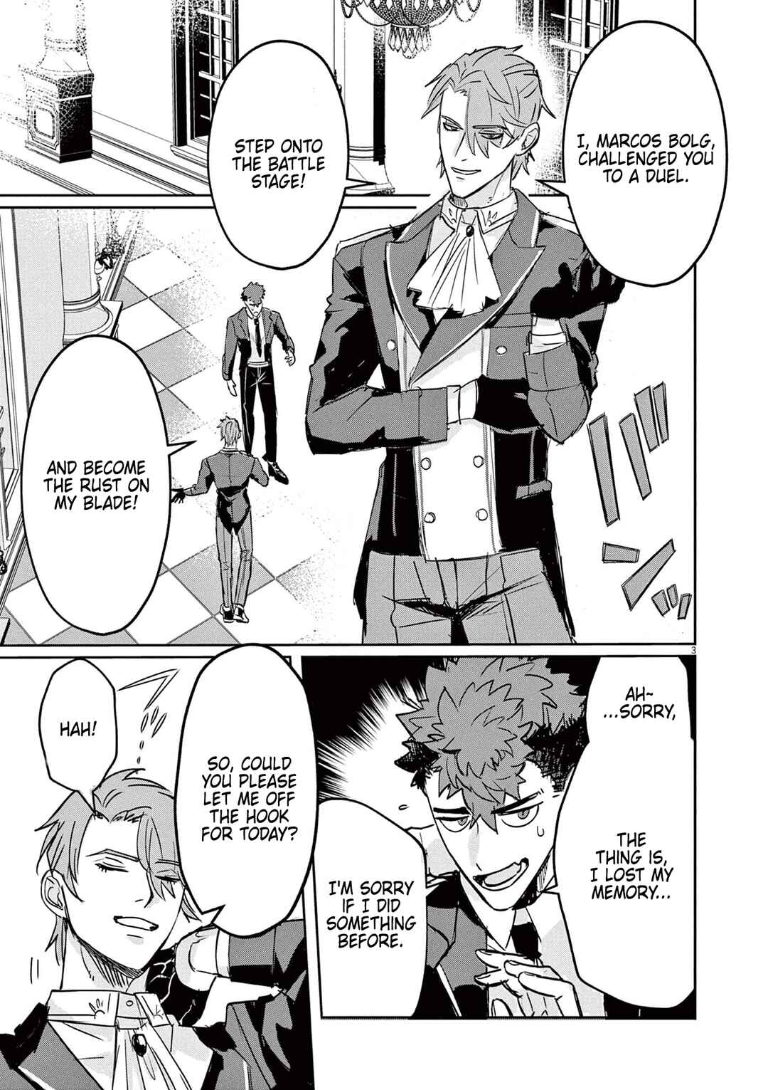 Nichiasa Suki no Otaku ga Akuyaku Seito ni Tenseishita Kekka, Hametsu Flag ga Houkaishiteiku Ken ni Tsuite Chapter 2 page 3