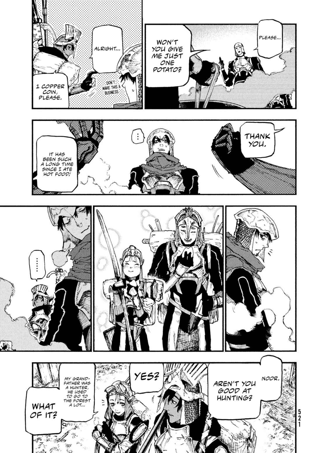 Nigoru Hitomi de Nani o Negau – Highserk Senki Chapter 14 page 5
