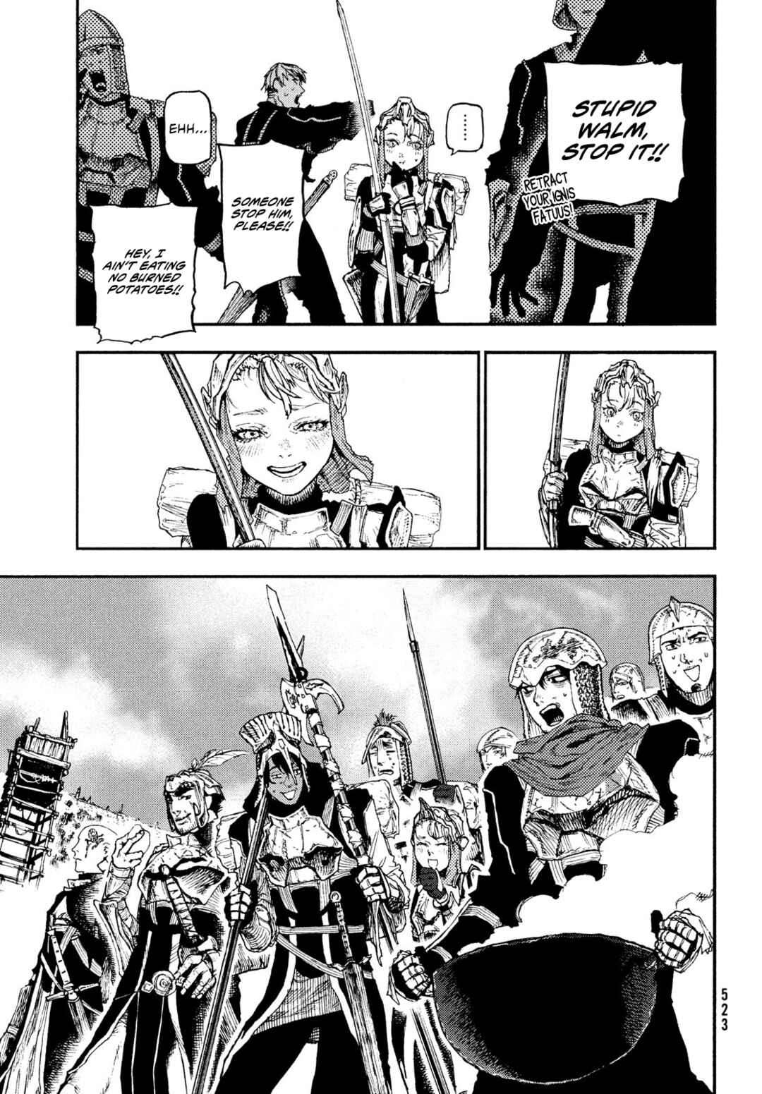 Nigoru Hitomi de Nani o Negau – Highserk Senki Chapter 14 page 7