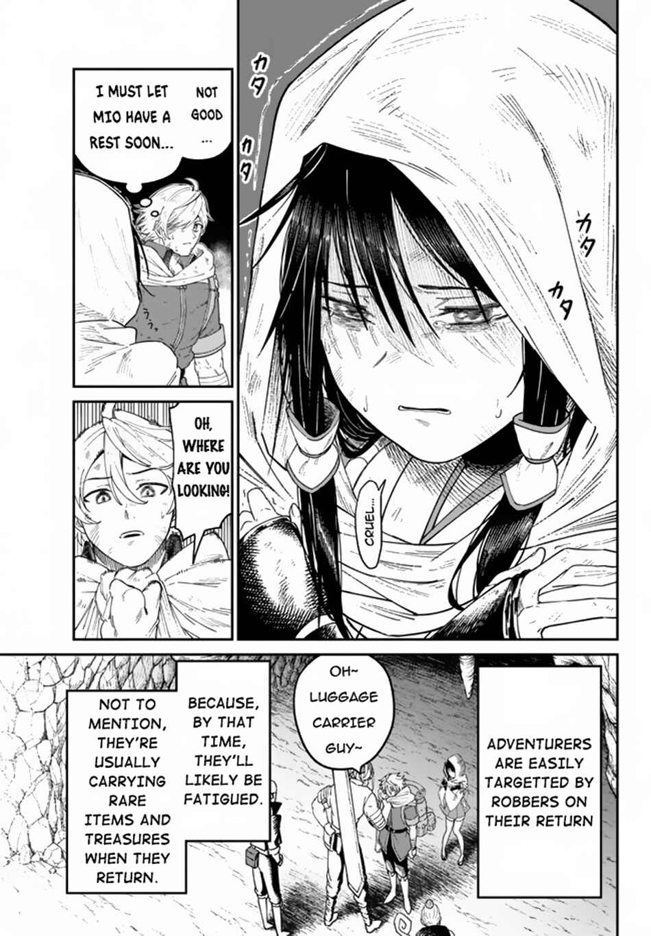Nimotsu Mochi no Nousuji Musou Chapter 4.1 page 15