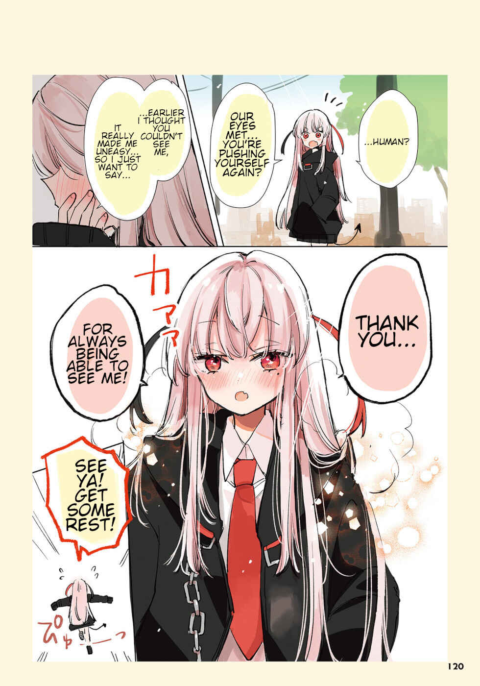Ningen ni Koisuru Shinigami-chan Chapter 38 page 2