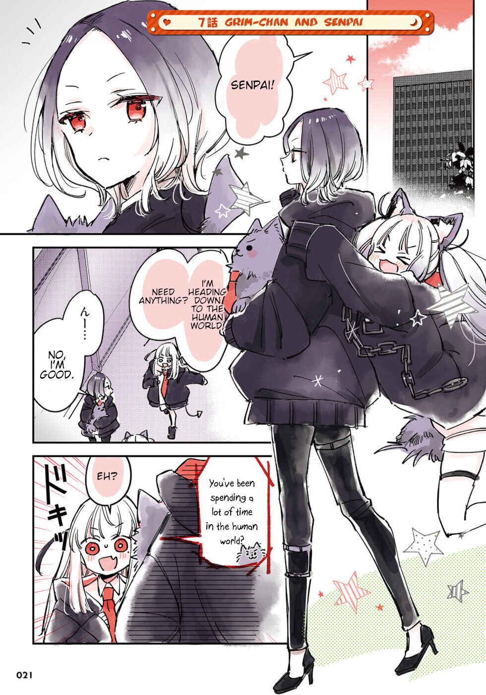 Ningen ni Koisuru Shinigami-chan Chapter 7 page 0