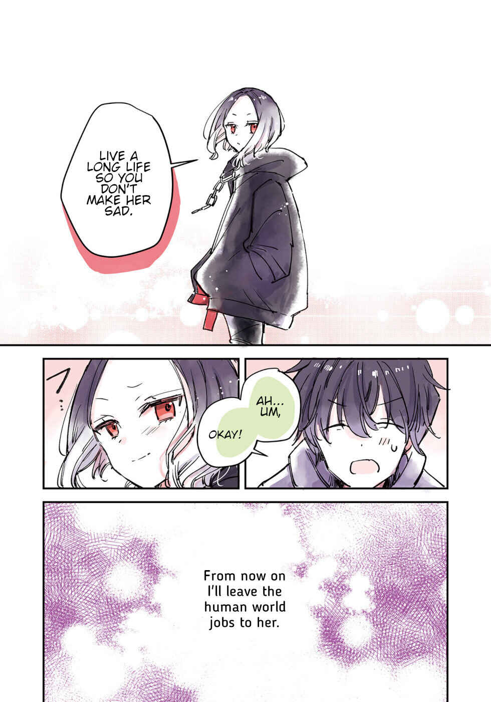 Ningen ni Koisuru Shinigami-chan Chapter 7 page 9