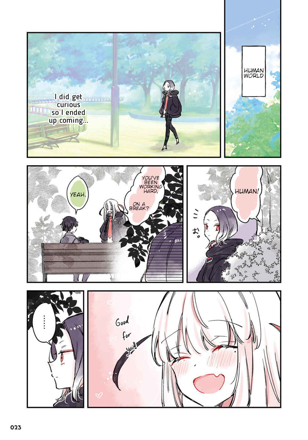 Ningen ni Koisuru Shinigami-chan Chapter 7 page 2