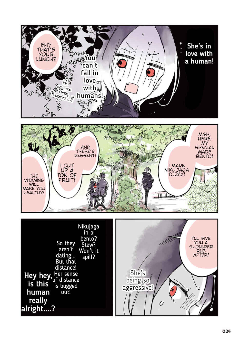 Ningen ni Koisuru Shinigami-chan Chapter 7 page 3