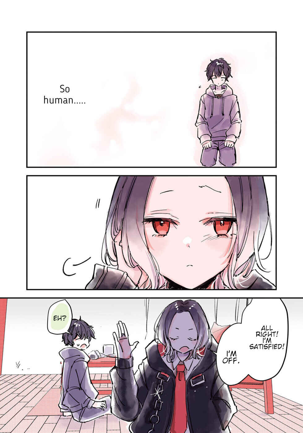 Ningen ni Koisuru Shinigami-chan Chapter 7 page 8
