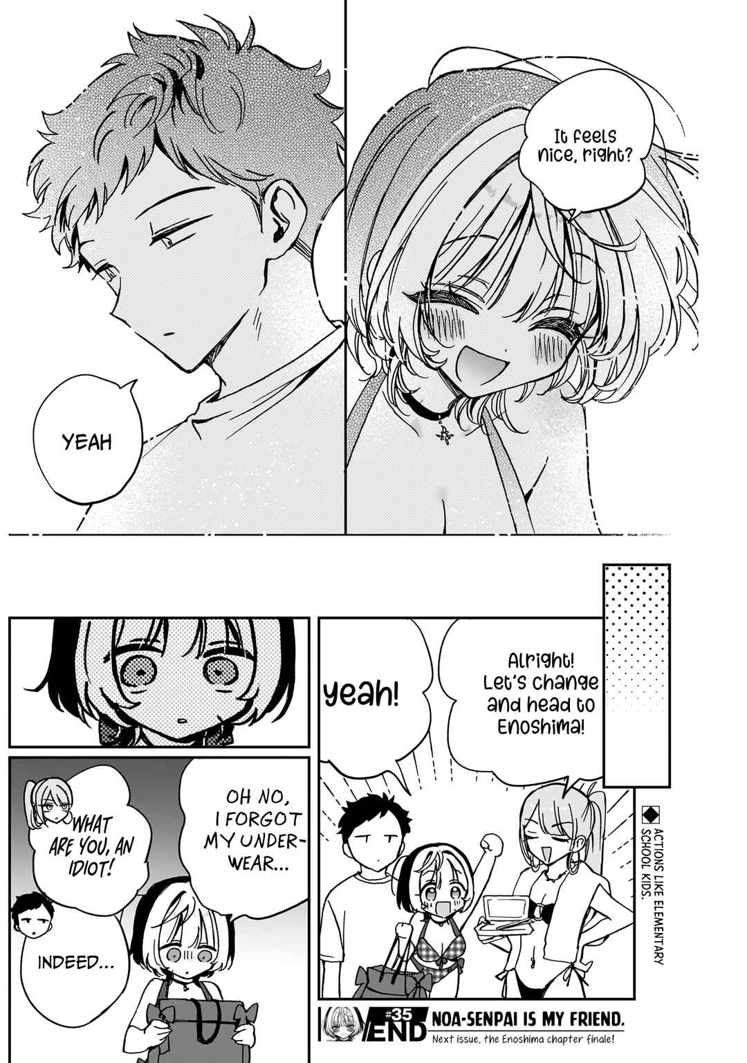 Noa-senpai wa Tomodachi. Chapter 35 page 18