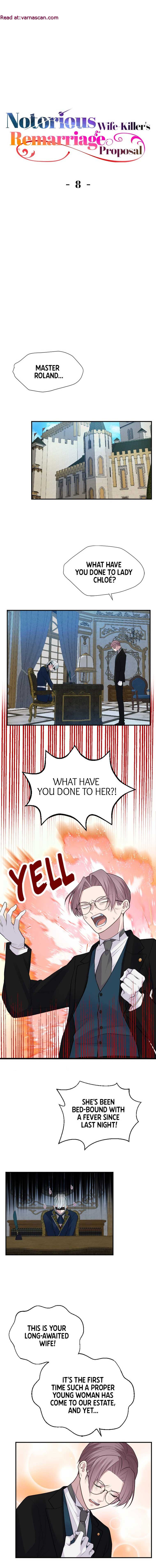 Notorious Wife-Killer’s Remarriage Proposal Chapter 8 page 0