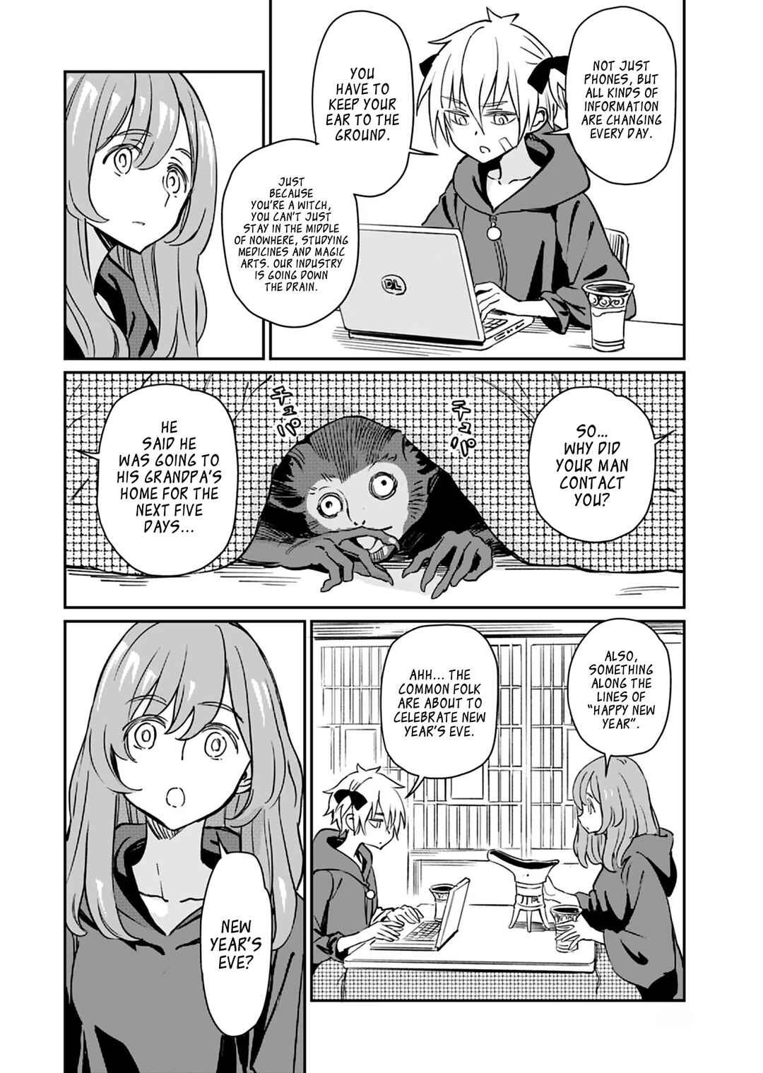 Obokoi Majo wa Majiwaritai! Chapter 20 page 3